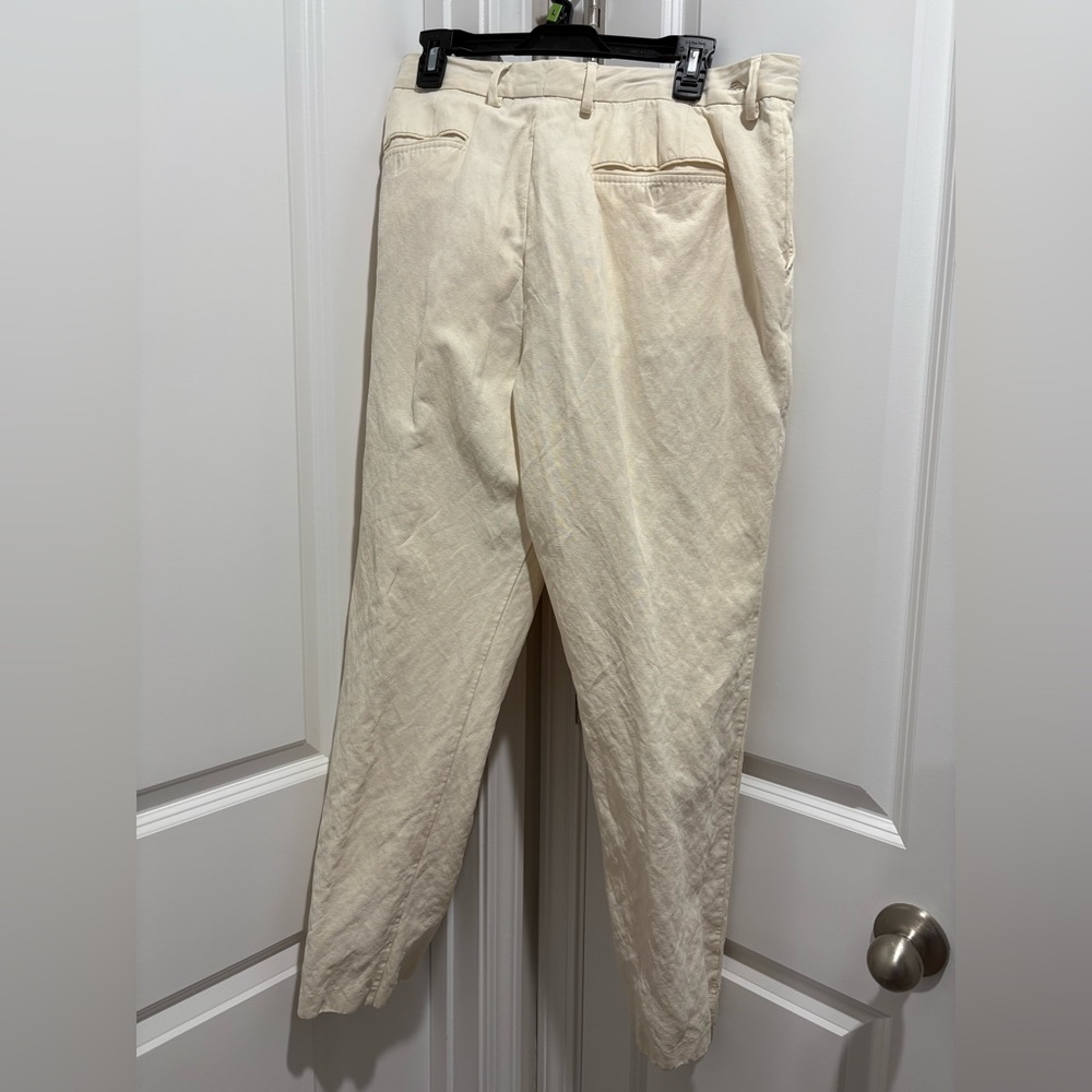 Tommy Bahama Men's Tan Linen Pants - Picture 5 of 6